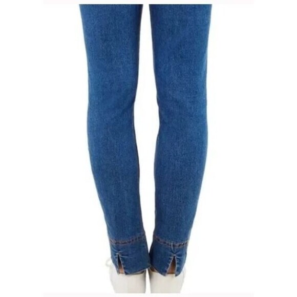 NWT Gretchen Scott Gripeless Denim Pull On Pants Leggings Retail $149 XS - Picture 5 of 12